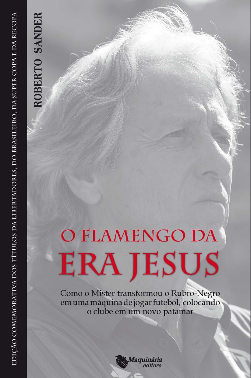 Capa do livro "Flamengo da Era Jesus"