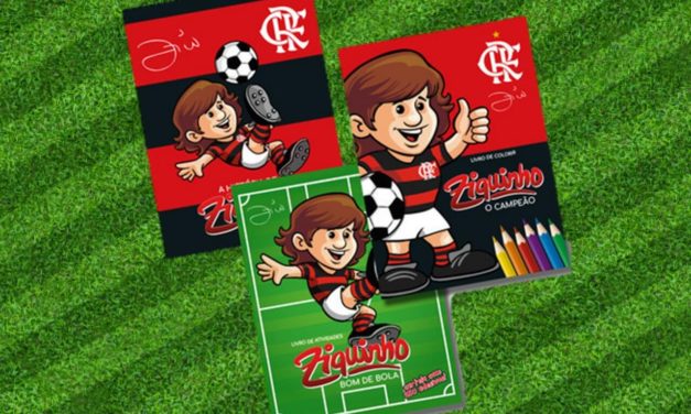 8 livros do Flamengo para crianças