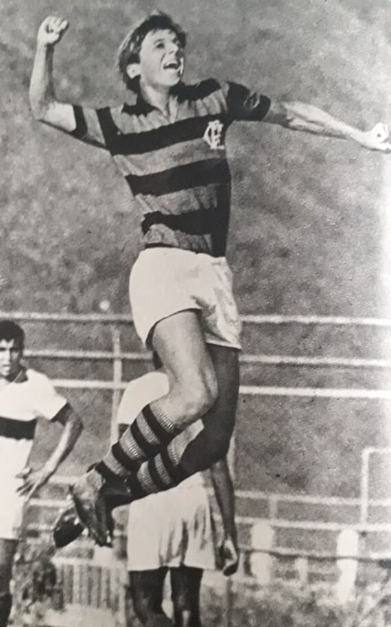 Franzino, mas habilidoso: o talento de Zico venceu a desconfiança e ele se tornou o maior craque da história do Flamengo