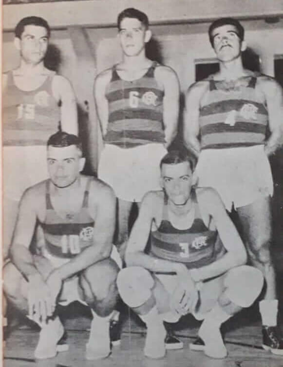 Equipe de basquete masculino do Flamengo fez história nos anos 50