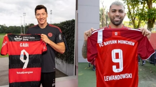 Gabigol e Lewandowski: ninguém marcou mais gols que eles desde janeiro de 2019