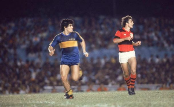 ZIco x Maradona: os maiores craques da América do Sul nos anos 80