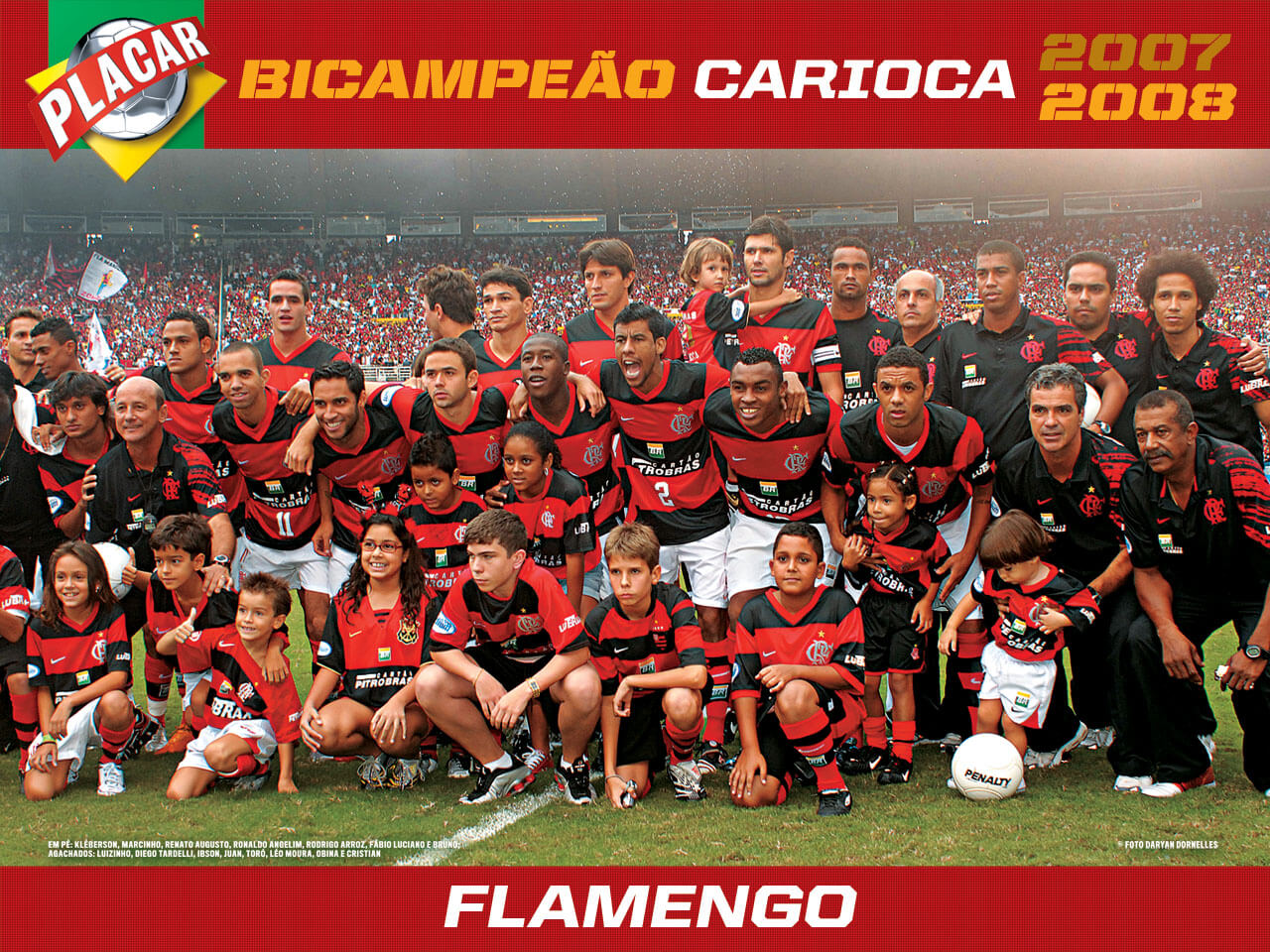 Flamengo bicampeão carioca 2008