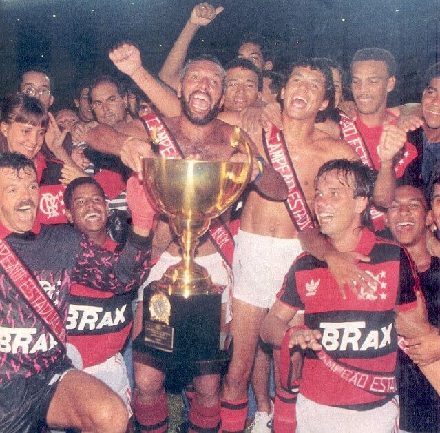 Liderado pelo Maestro Júnior, o Flamengo é campeão carioca de 1991