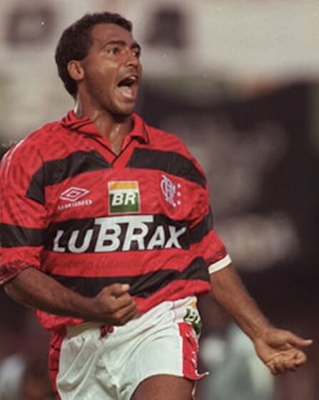No Flamengo campeão carioca de 1996, Romário foi o artilheiro isolado.