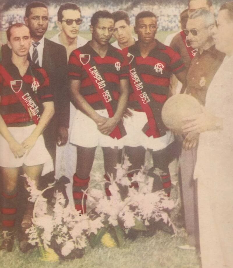 Índio fez parte do time do Flamengo que conquistou o tricampeonato estadual nos anos 50